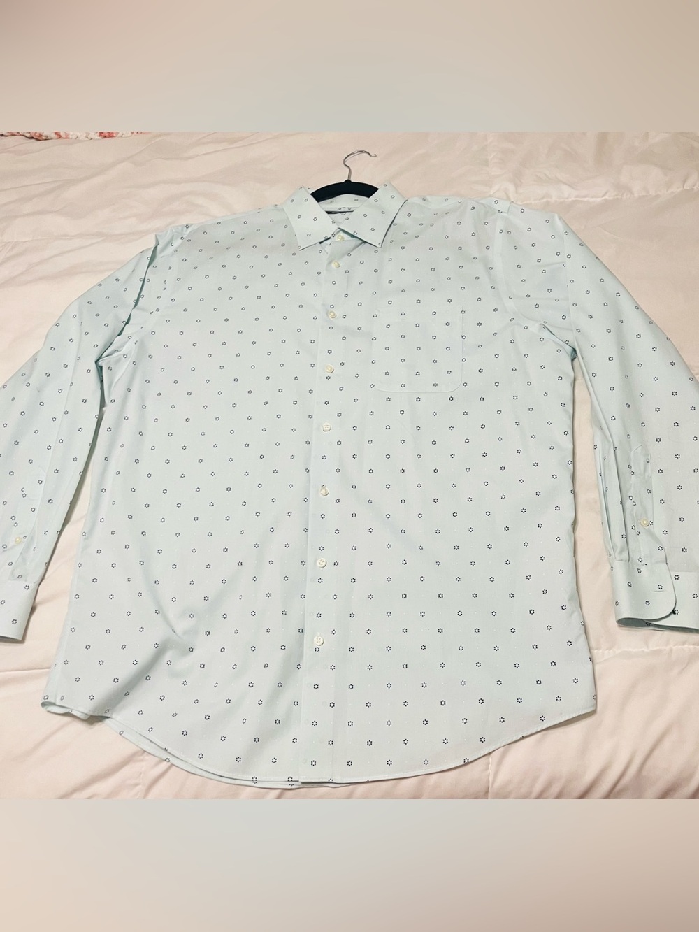 Nordstrom Non-Iron Traditional Fit button-down dress shirt